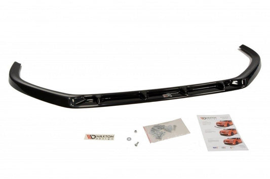 Front Ansatz für PEUGEOT 308 vor Facelift schwarz matt