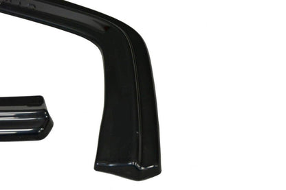 Heck Ansatz Flaps Diffusor für Lexus GS Mk4 Facelift H schwarz matt