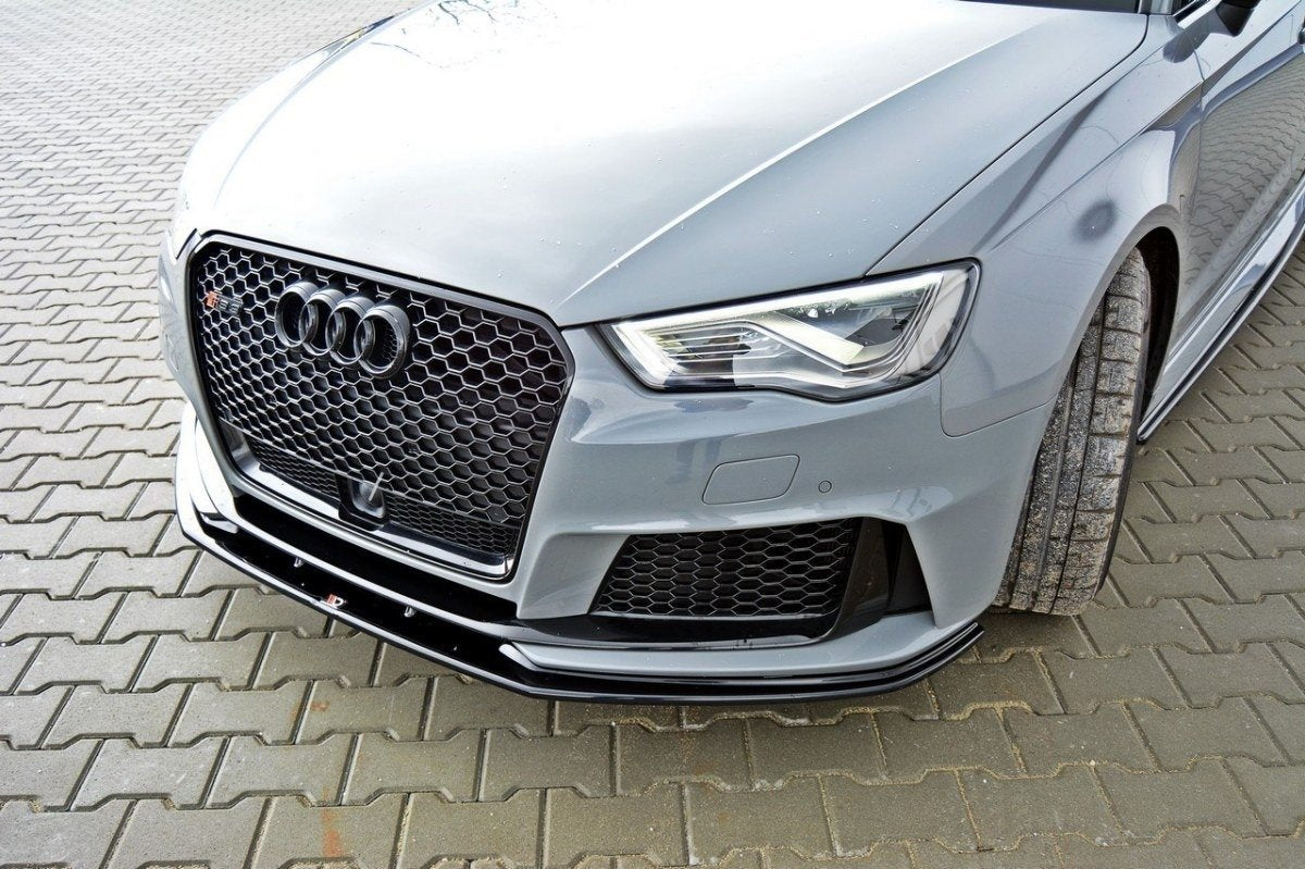 Front Ansatz V.2 für Audi RS3 8V Sportback schwarz matt