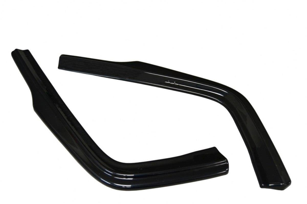 Heck Ansatz Flaps Diffusor für Lexus GS Mk4 Facelift H schwarz matt