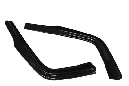 Heck Ansatz Flaps Diffusor für Lexus GS Mk4 Facelift H schwarz matt