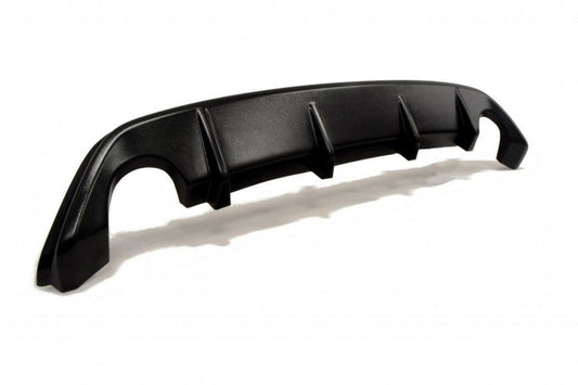 Diffusor Heck Ansatz für FORD FOCUS MK2 ST (vor Facelift) schwarz matt