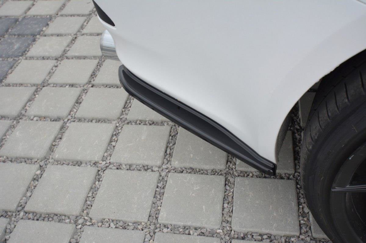 Heck Ansatz Flaps Diffusor für Lexus IS Mk2 schwarz Hochglanz