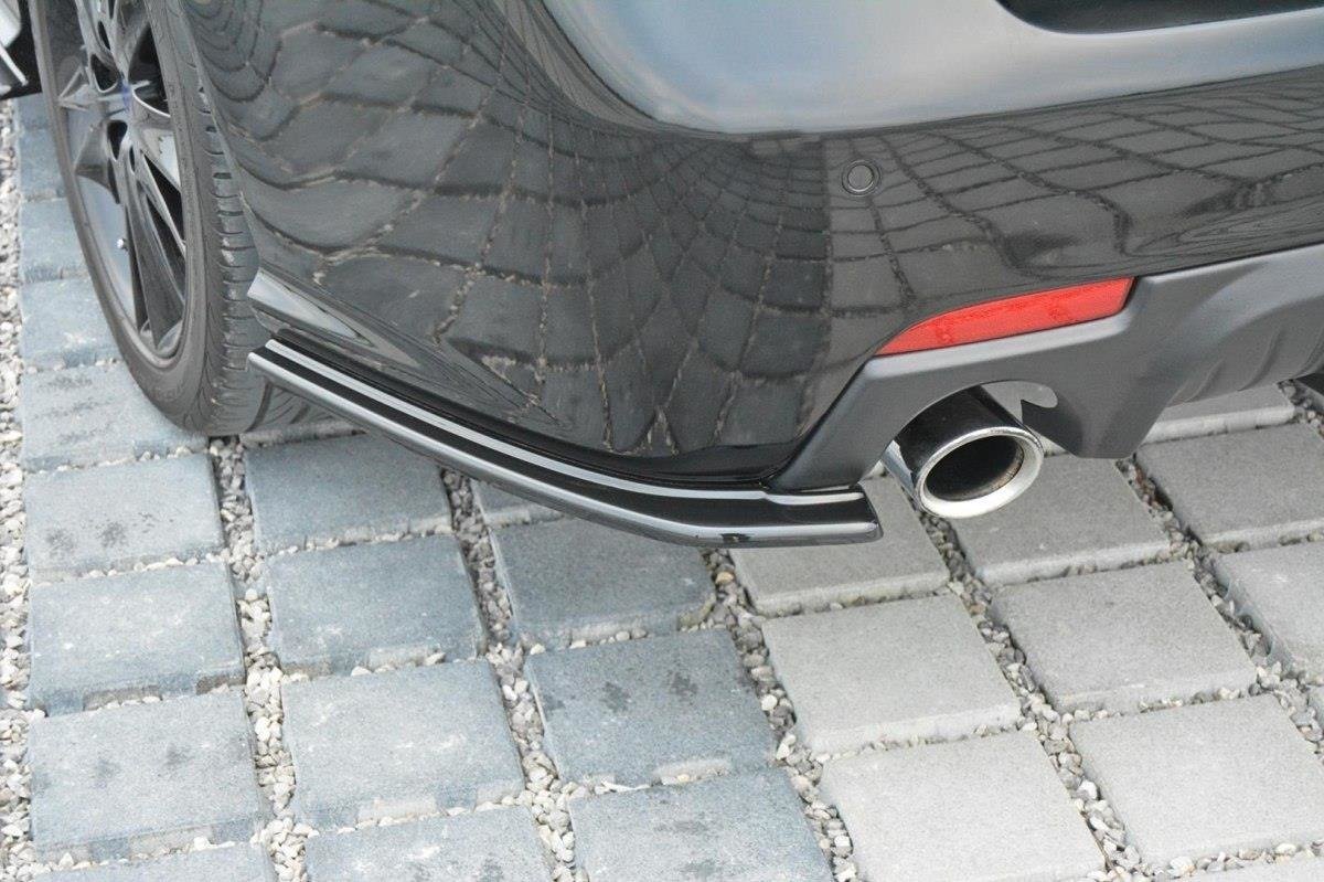Heck Ansatz Flaps Diffusor für Saab 9-3 Aero Mk2 Facelift Carbon Look