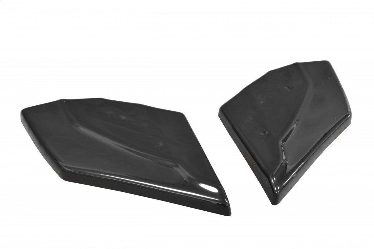 Heck Ansatz Flaps Diffusor für SEAT LEON III CUPRA / FR Carbon Look