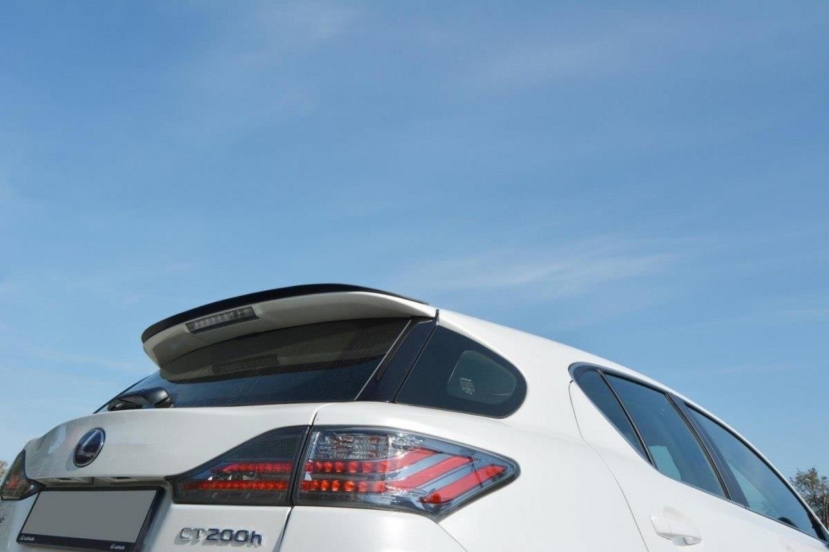 Spoiler CAP für Lexus CT Mk1 Facelift schwarz Hochglanz