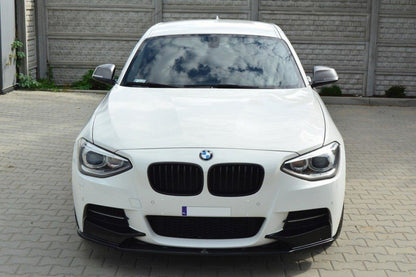 Front Ansatz für BMW 1er F20/F21 M-Power (vor Facelift) schwarz Hochglanz