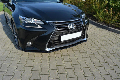 Front Ansatz V.1 für Lexus GS Mk4 Facelift schwarz matt