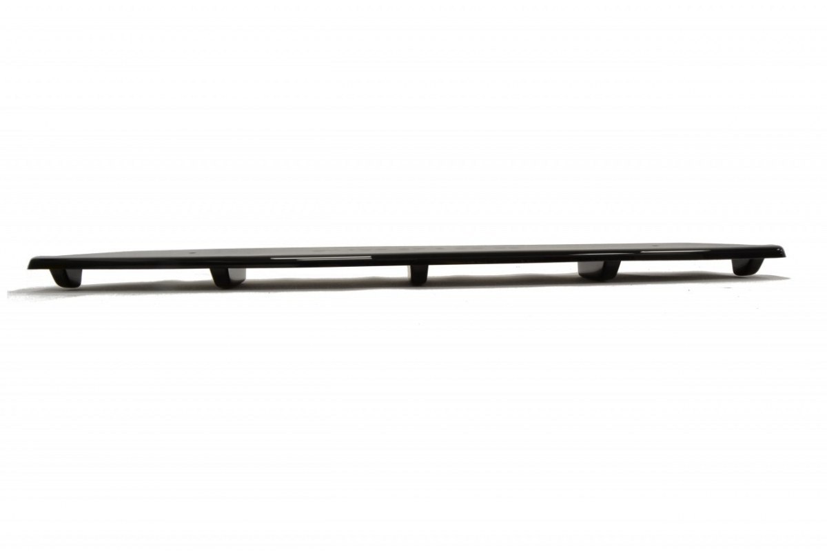 Mittlerer Diffusor Heck Ansatz passend für DTM LOOK passend für Skoda Octavia III RS schwarz matt schwarz matt