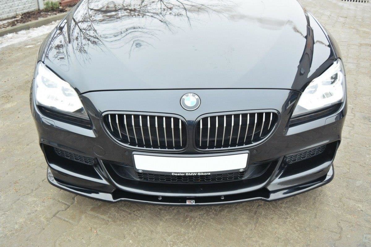 Front Ansatz für BMW 6er Gran Coupé M Paket schwarz matt