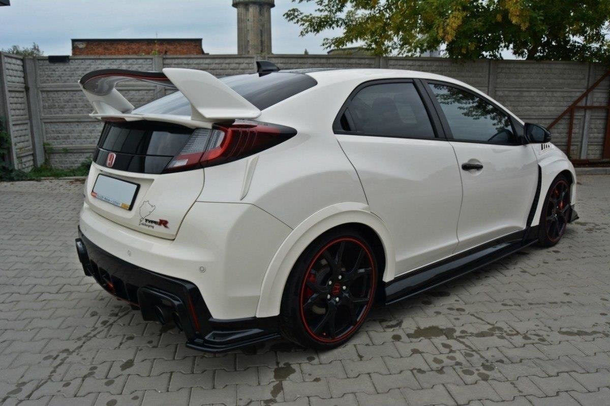Spoiler CAP für n.1 HONDA CIVIC IX TYPE R schwarz matt