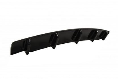 Mittlerer Diffusor Heck Ansatz für BMW 5er F11 M Paket (mit zwei Einzel Endstücken) Carbon Look