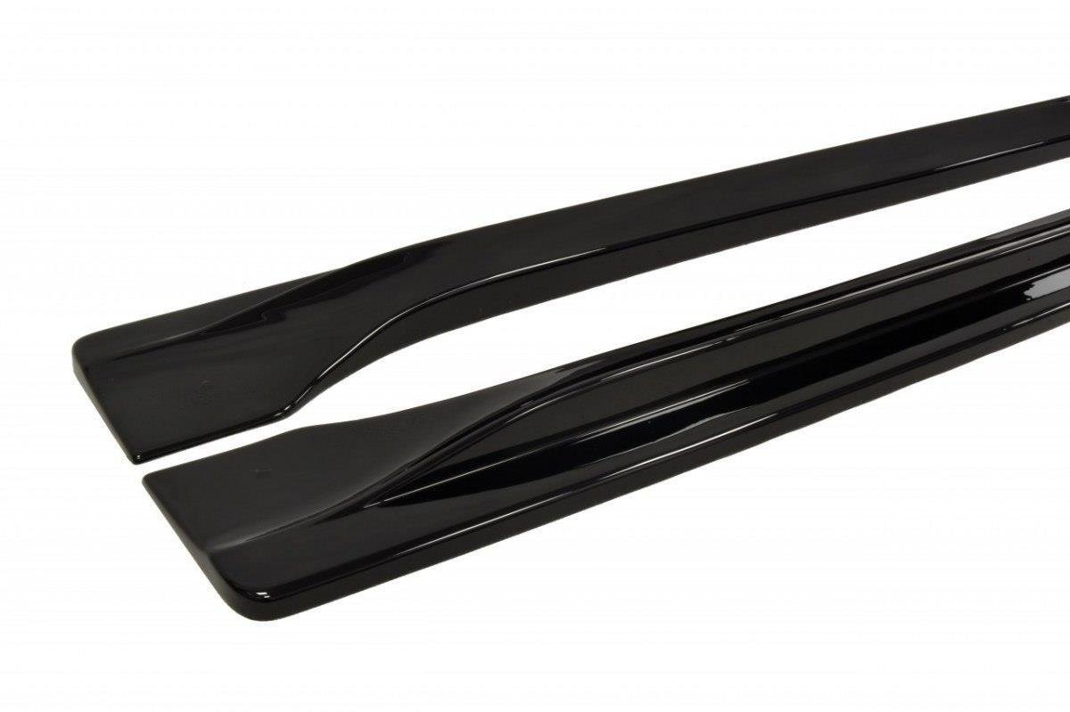 Seitenschweller Ansatz für Jeep Grand Cherokee WK2 Summit Facelift Carbon Look