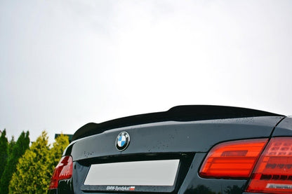 Spoiler CAP für BMW 3er E92 M Paket schwarz matt