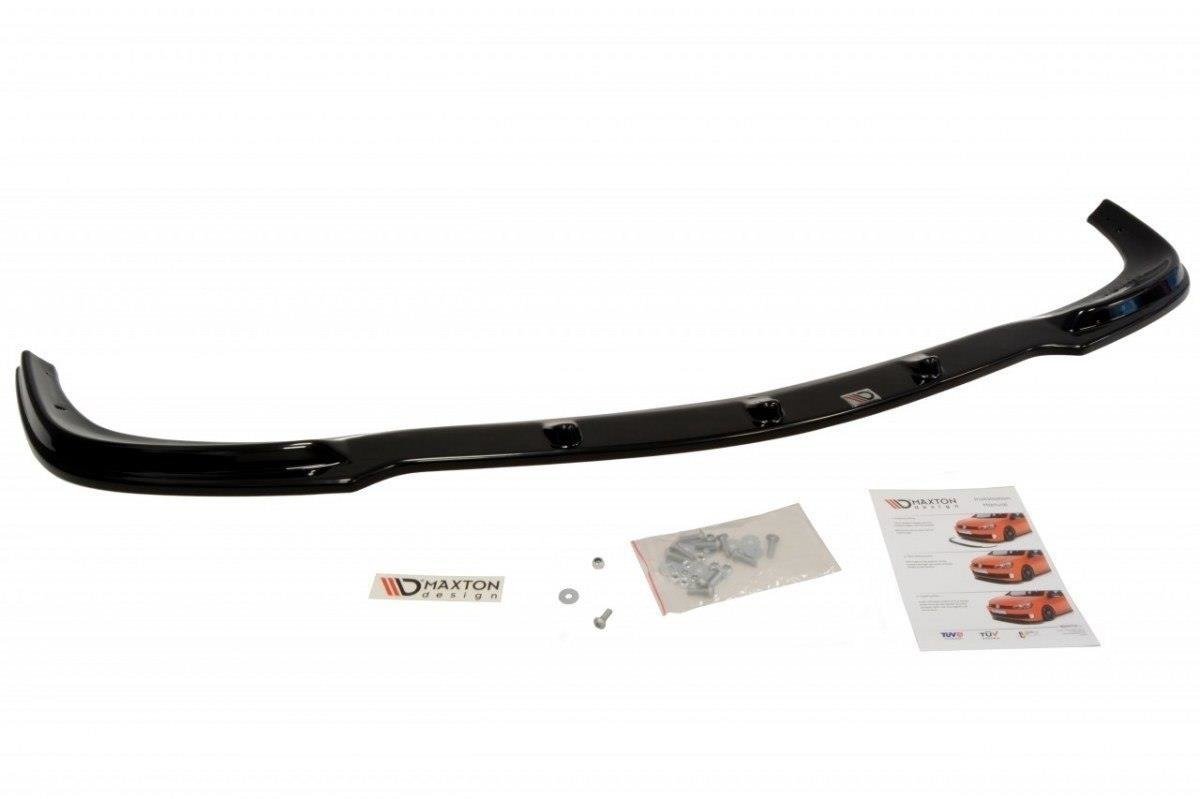 Front Ansatz für MERCEDES CLK W 209 FÜR STANDARD STOßSTANGE Carbon Look