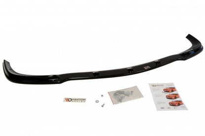 Front Ansatz für MERCEDES CLK W 209 FÜR STANDARD STOßSTANGE schwarz Hochglanz