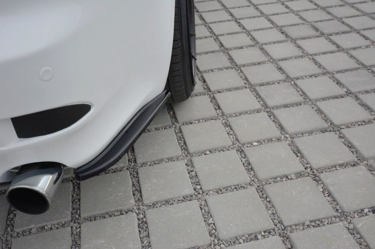 Heck Ansatz Flaps Diffusor für Lexus IS Mk2 schwarz matt