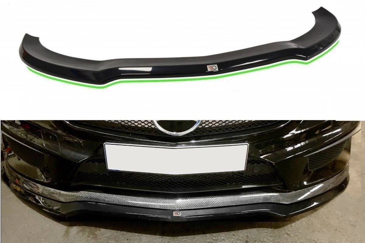 Front Ansatz für v.1 MERCEDES CLA 45 AMG C117 (vor Facelift) Carbon Look