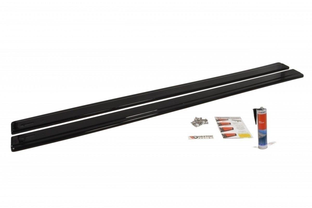 Seitenschweller Ansatz für Mitsubishi Lancer Evo X Carbon Look