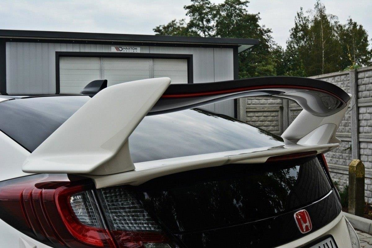 Spoiler CAP für n.1 HONDA CIVIC IX TYPE R schwarz Hochglanz