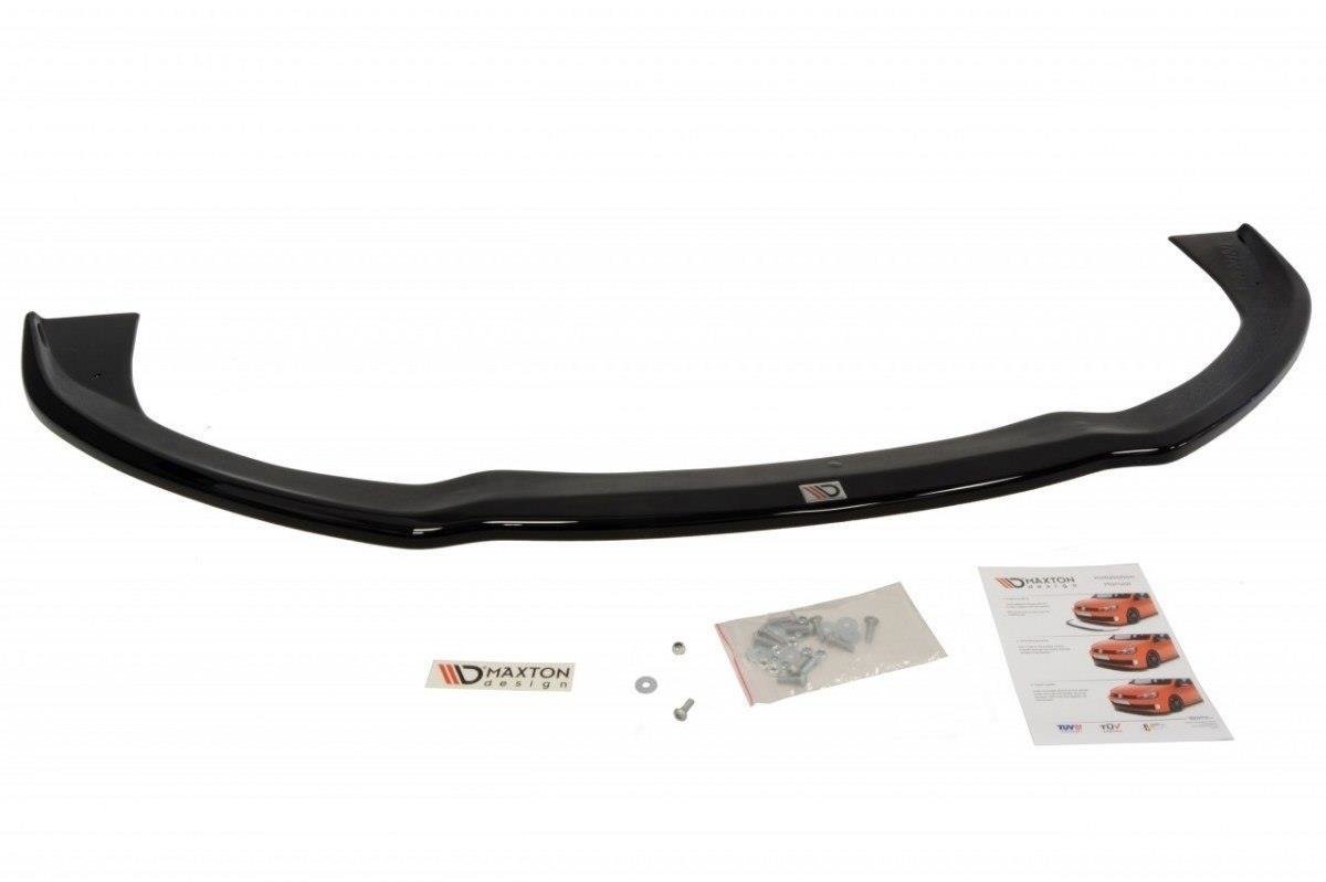 Front Ansatz für VW AUDI S8 D3 schwarz Hochglanz