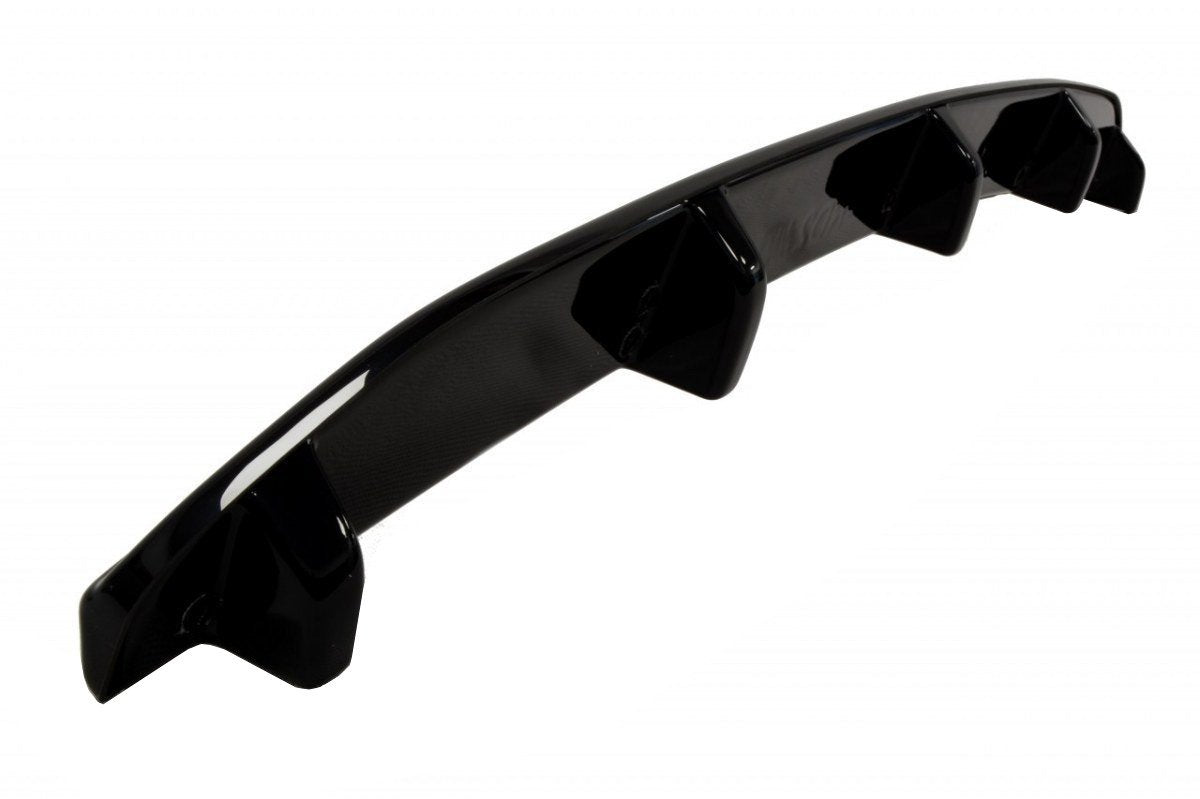 Mittlerer Diffusor Heck Ansatz für MERCEDES CLS C218 DTM LOOK AMG LINE schwarz matt