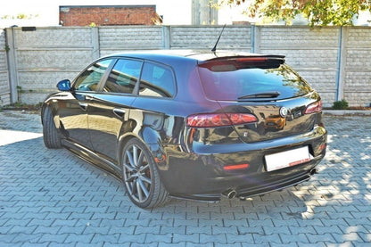 Mittlerer Diffusor Heck Ansatz für ALFA ROMEO 159 im DTM LOOK Carbon Look