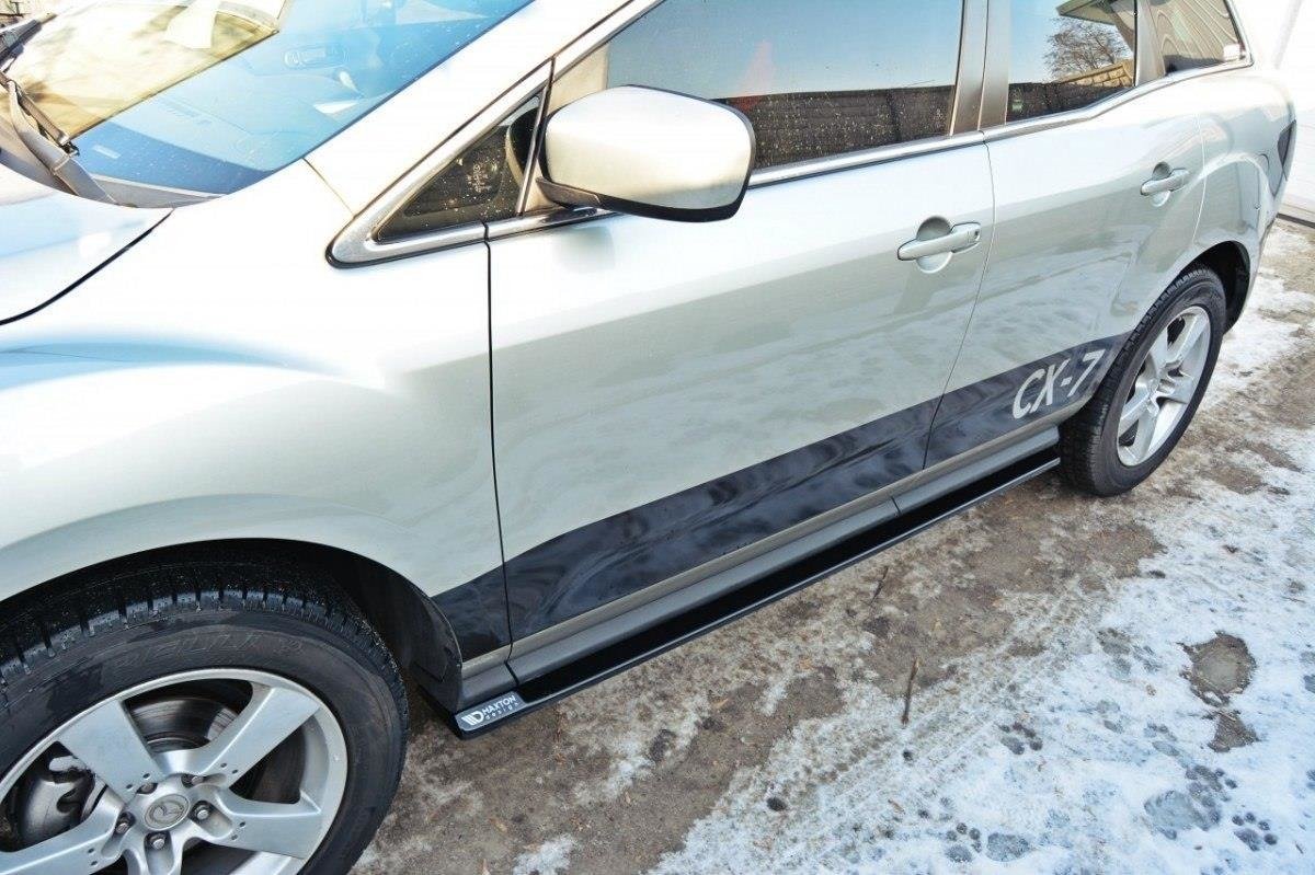 Seitenschweller Ansatz für MAZDA CX-7 Carbon Look