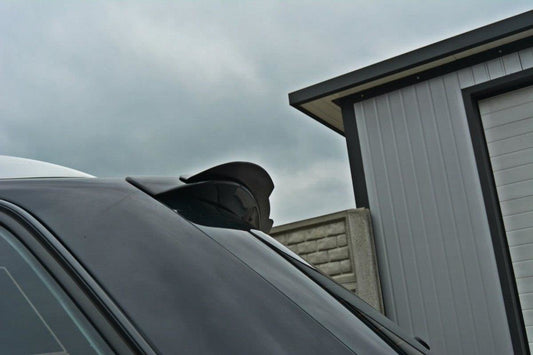 Spoiler CAP für Audi S4 / A4 S-Line B7 Avant schwarz Hochglanz