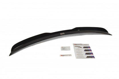 Spoiler CAP für MERCEDES C-KLASSE W204 Kombi Facelift Carbon Look