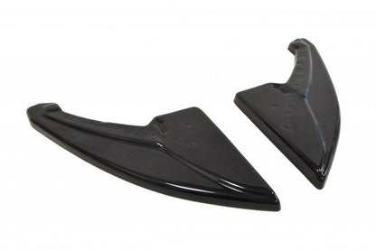 Heck Ansatz Flaps Diffusor für PEUGEOT 308 II GTI schwarz Hochglanz
