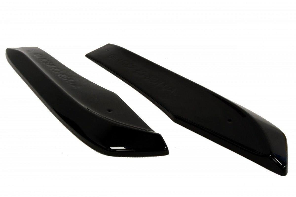 Heck Ansatz Flaps Diffusor für AUDI RS6 C5 AVANT schwarz matt
