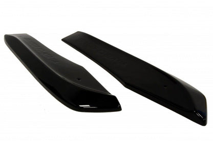 Heck Ansatz Flaps Diffusor für AUDI RS6 C5 AVANT schwarz matt