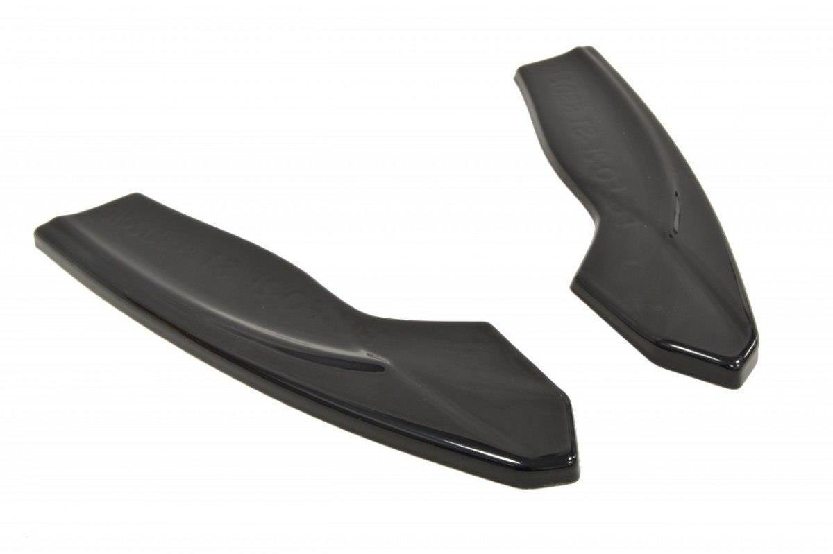 Heck Ansatz Flaps Diffusor für v.2 FORD FOCUS II ST Facelift Carbon Look