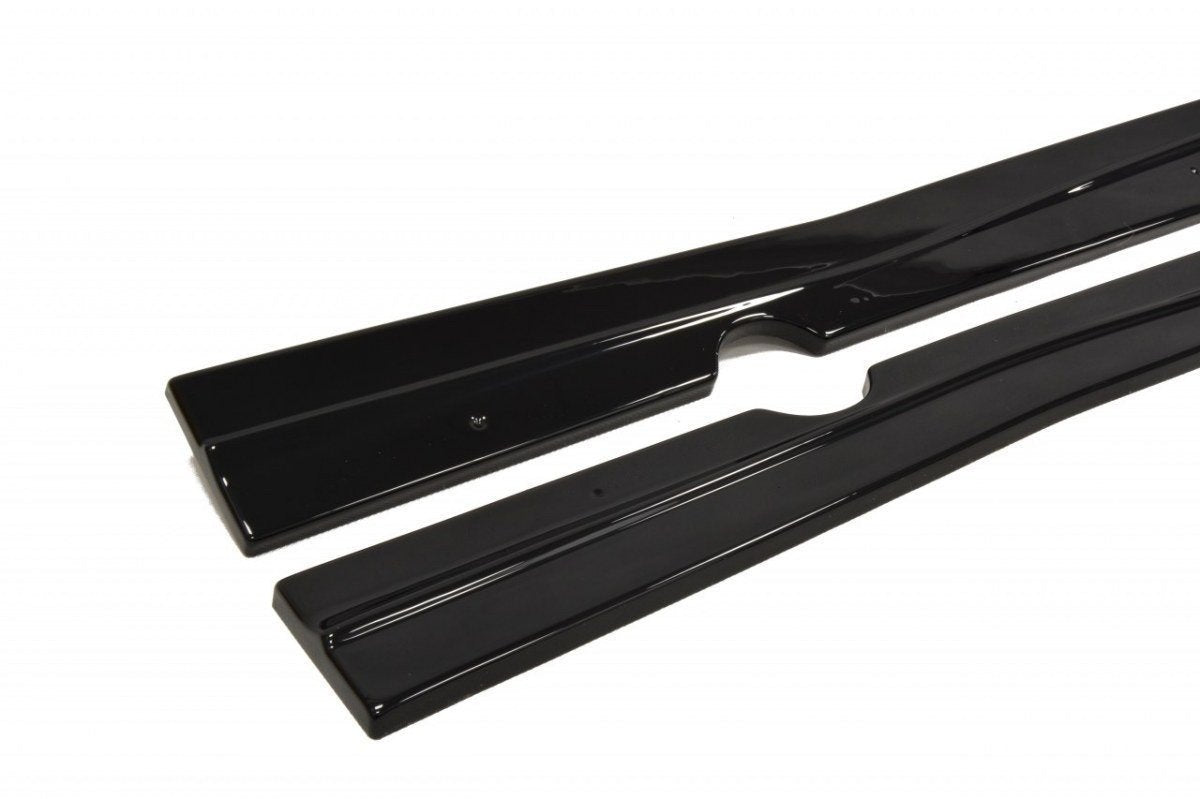 Seitenschweller Diffuser Ford Fiesta ST / ST-Line Mk7 / Mk7 FL schwarz Hochglanz