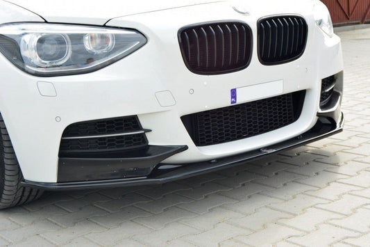 Front Ansatz für BMW 1er F20/F21 M-Power (vor Facelift) Carbon Look