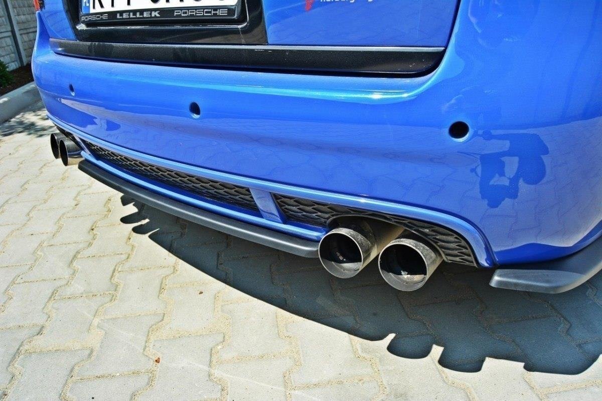 Mittlerer Diffusor Heck Ansatz für AUDI RS6 C5 AVANT Carbon Look