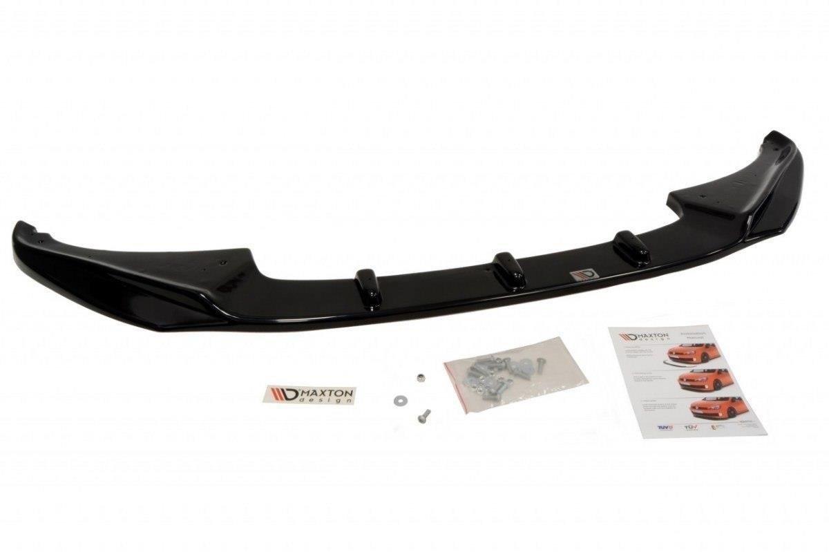 Front Ansatz für HONDA CIVIC MK8 Facelift schwarz matt
