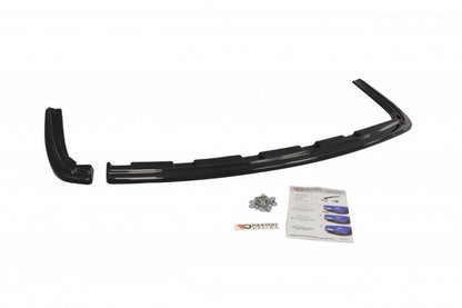 Diffusor Heck Ansatz für BMW 5er F10 M Paket schwarz matt