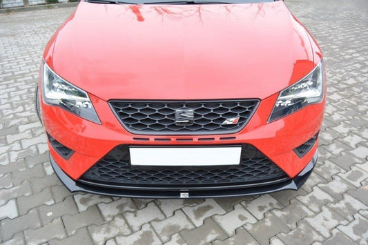 Front Ansatz für SEAT LEON III CUPRA / FR Carbon Look