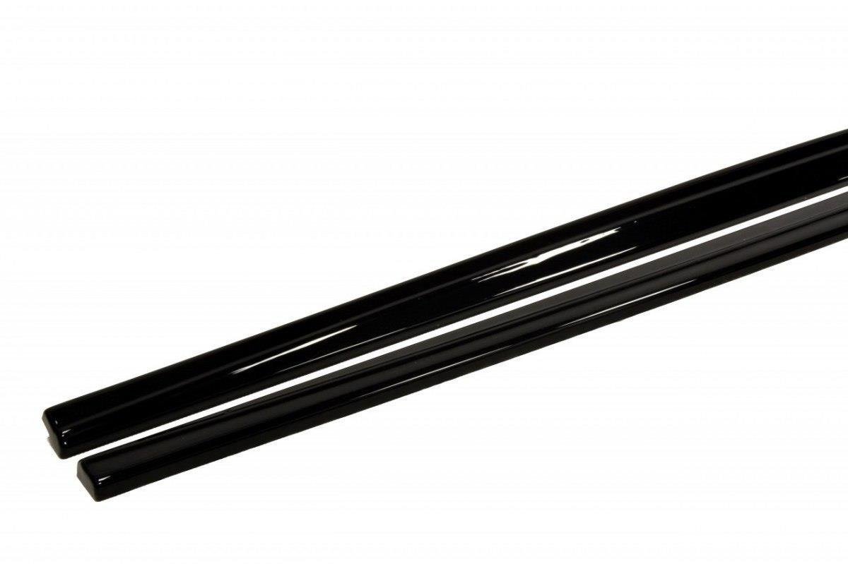 Seitenschweller Ansatz für V.1 für BMW 1er F20 M135i / M140i / M-Paket schwarz Hochglanz