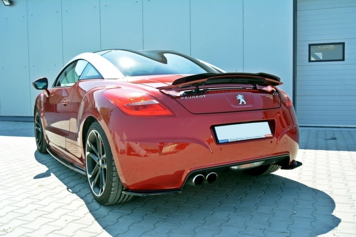 Spoiler CAP für PEUGEOT RCZ schwarz matt
