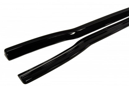 Seitenschweller Diffuser Ford Focus RS Mk2 schwarz matt
