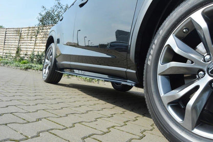 Seitenschweller Ansatz für Lexus NX Preface/Facelift schwarz matt