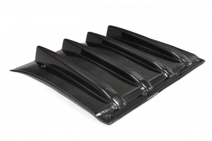 Diffusor Heck Ansatz für HONDA CIVIC IX TYPE R schwarz Hochglanz