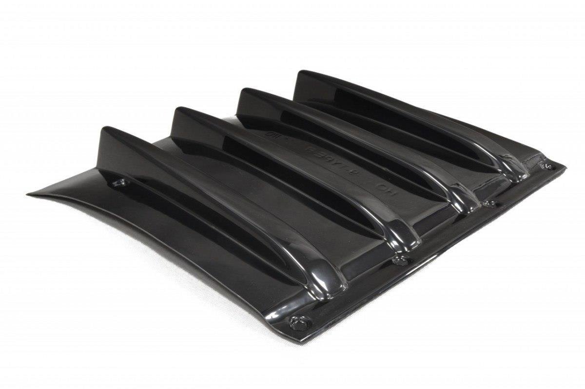 Diffusor Heck Ansatz für HONDA CIVIC IX TYPE R schwarz matt