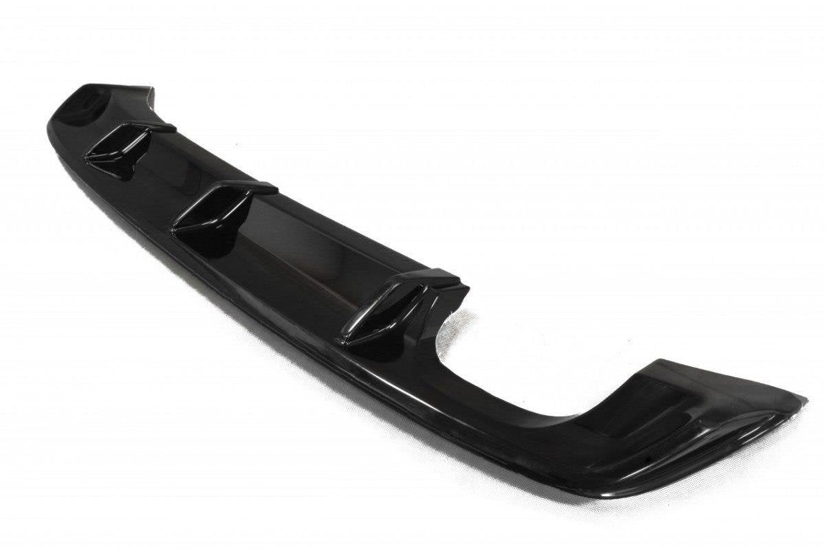 Diffusor Heck Ansatz für SEAT LEON III FR schwarz matt
