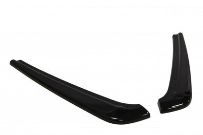 Heck Ansatz Flaps Diffusor für Audi A7 S-Line C7 FL schwarz matt