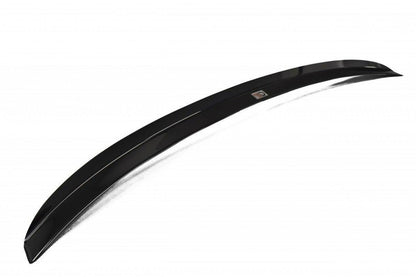 Spoiler CAP V.1 für Skoda Superb Mk3 / Mk3 FL Hatchback schwarz Hochglanz