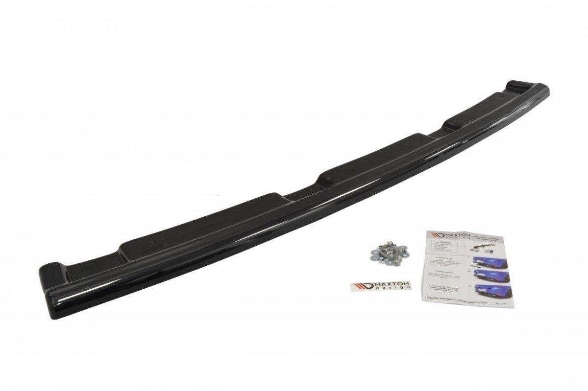 Mittlerer Diffusor Heck Ansatz für BMW 4er F32 M Paket  schwarz Hochglanz